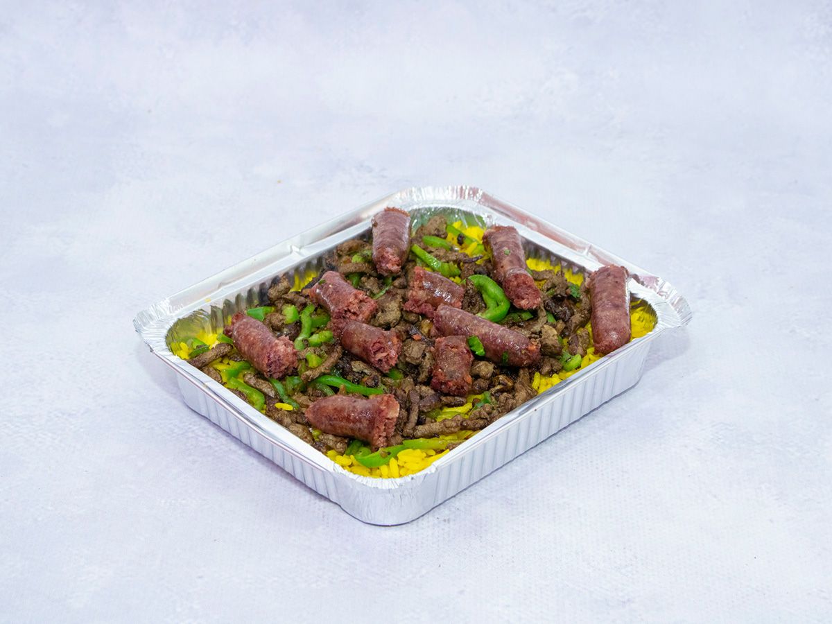 Rice Liver And Sausage Mix