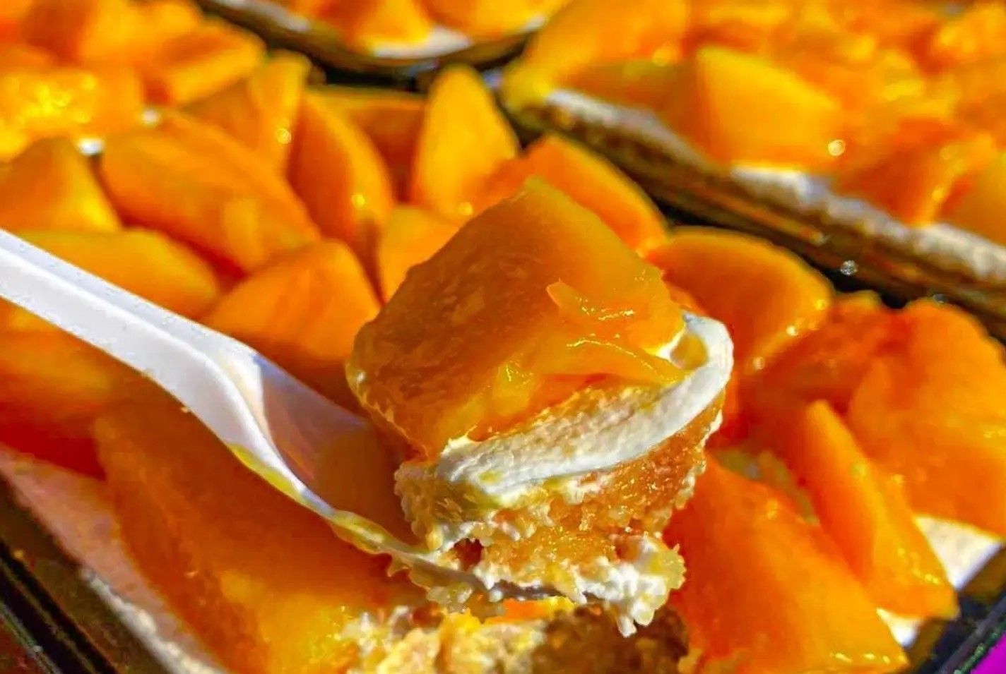 Rice Pudding And Basbousa And Konafa And Qeshta And Mango And Nuts