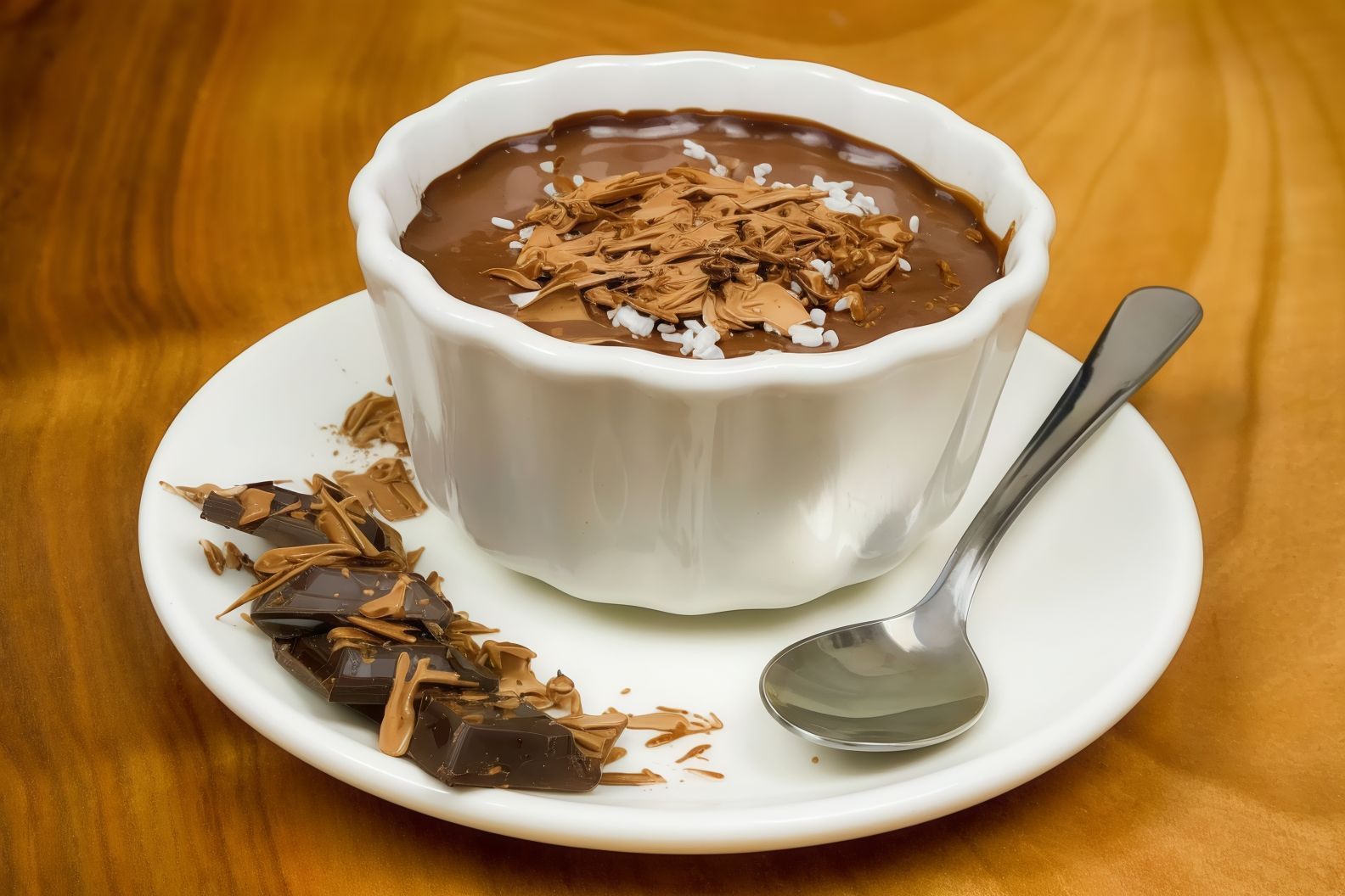 Rice Pudding With Chocolate