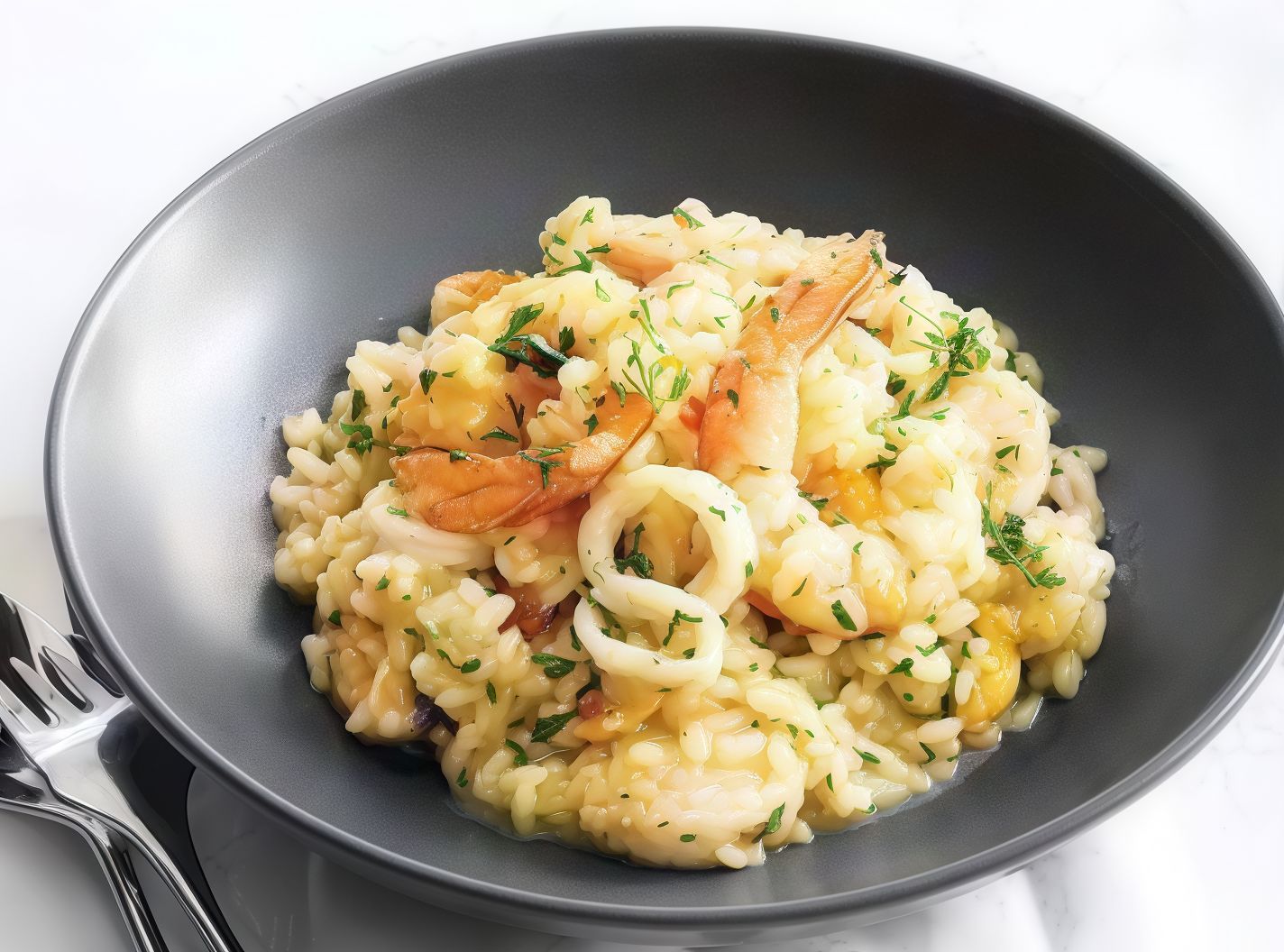 Risotto sea food