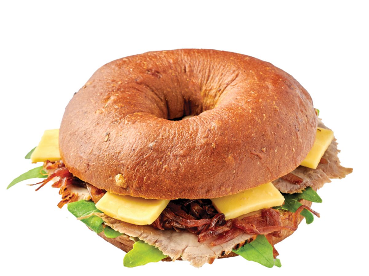 Roast Beef Bagel