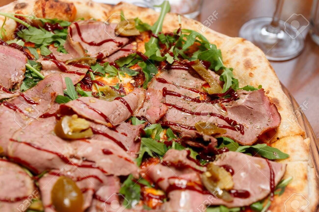 Roast Beef Pizza