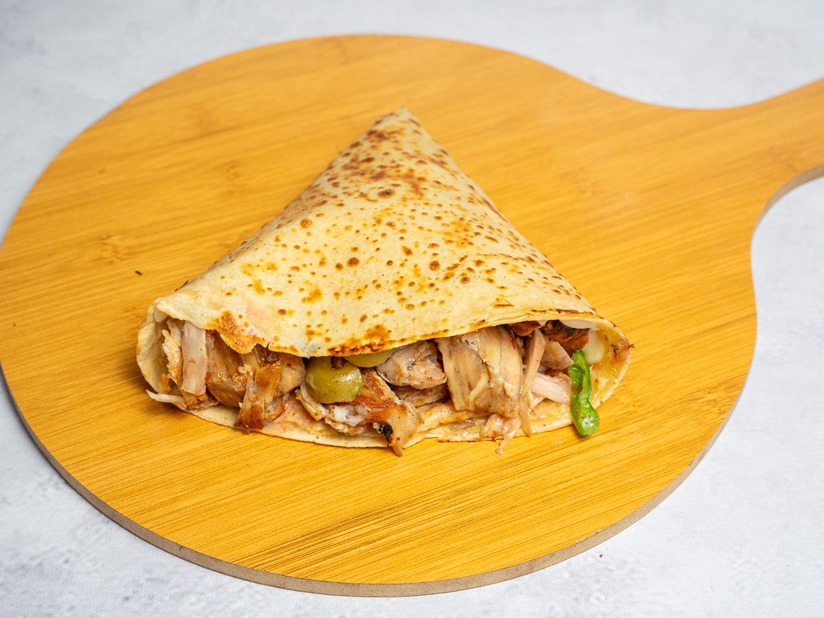 Grilled Chicken Breasts Crepe