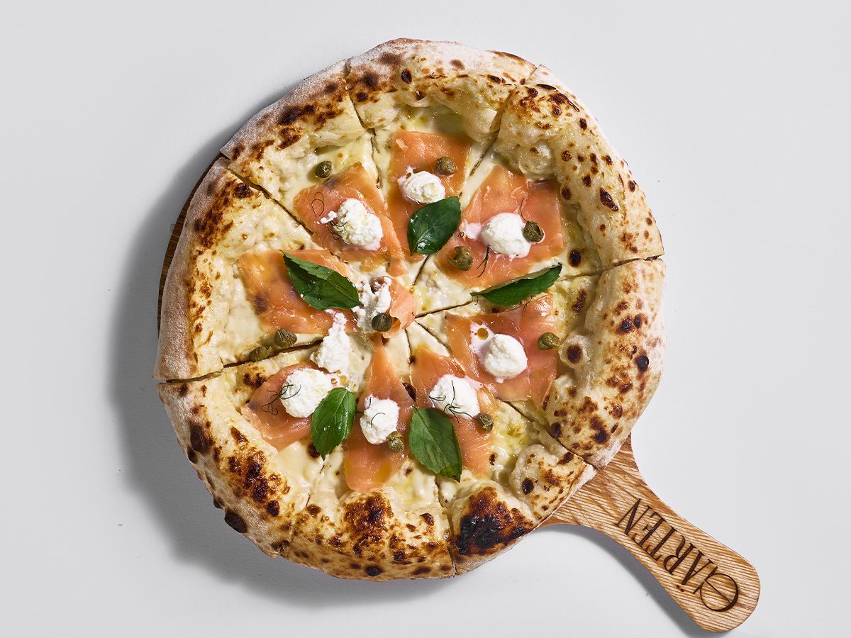 Smoked Salmon Pizza