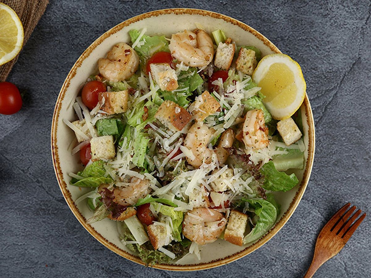 Shrimp Caesar Salad