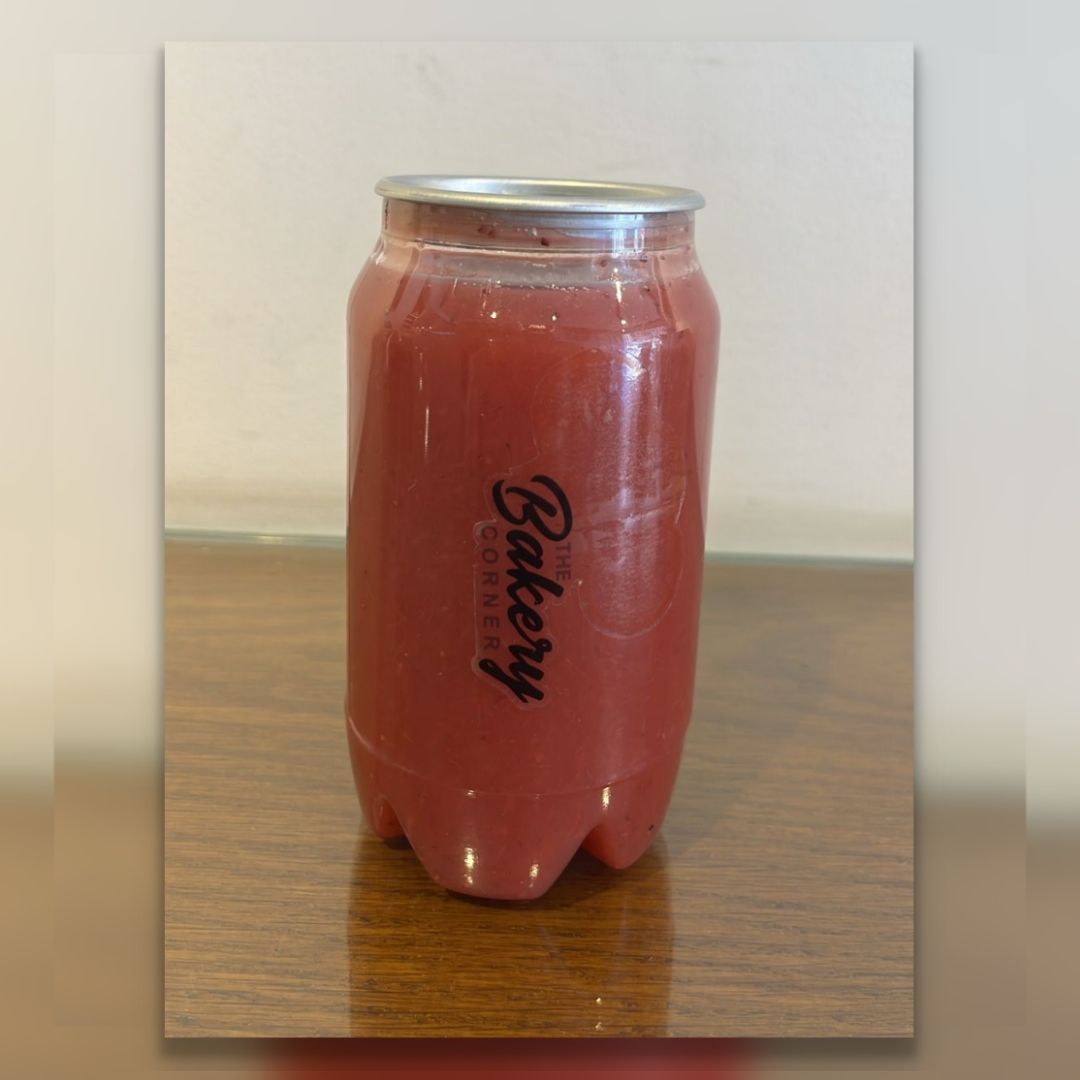 Strawberry Juice Can