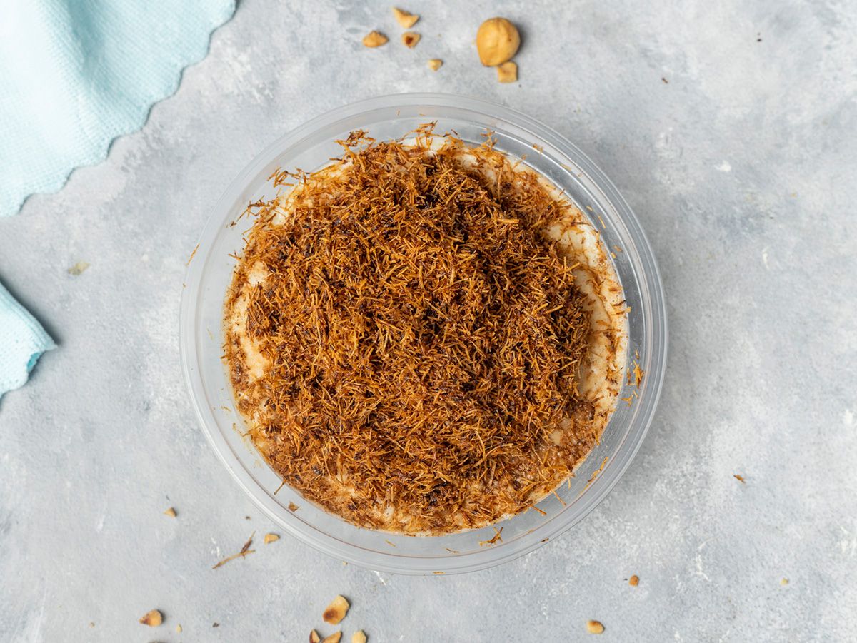 Rice Pudding With Konafa