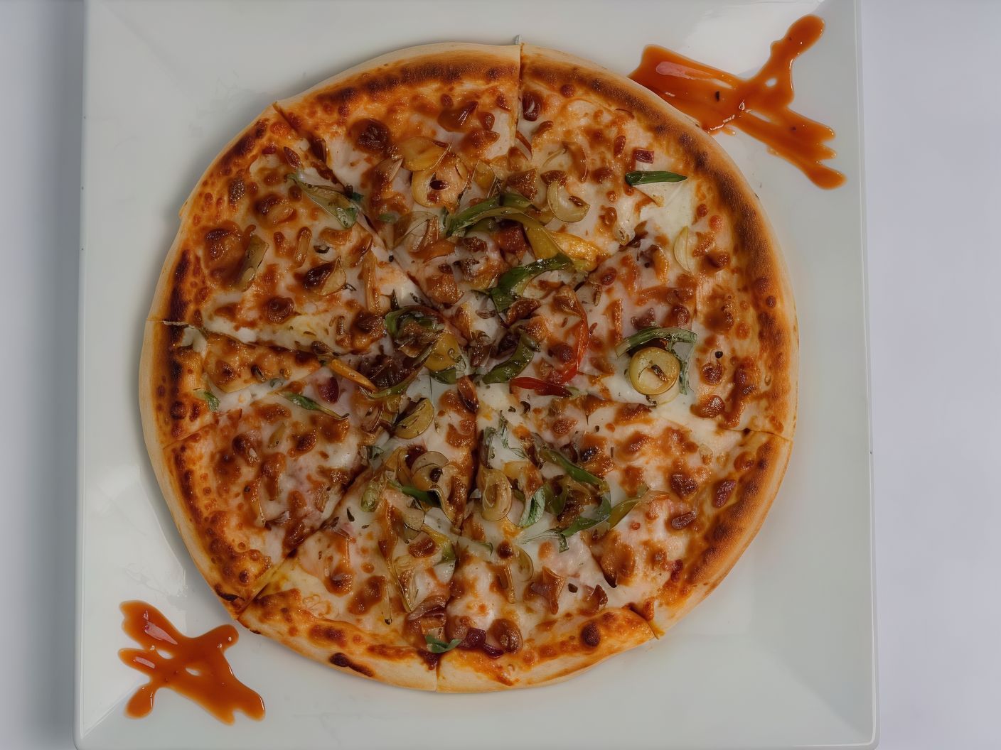Salami Pizza