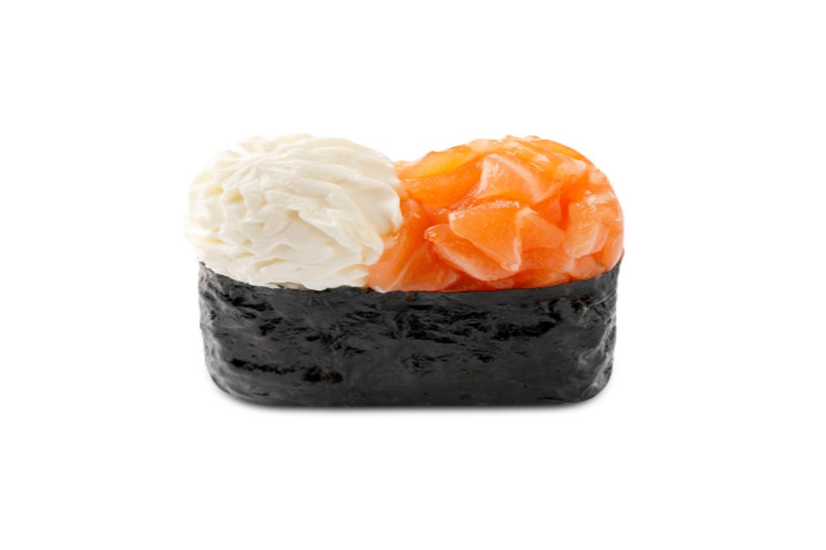 Salmon And Cheese Gunkan