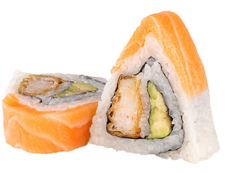Salmon Bermuda Roll