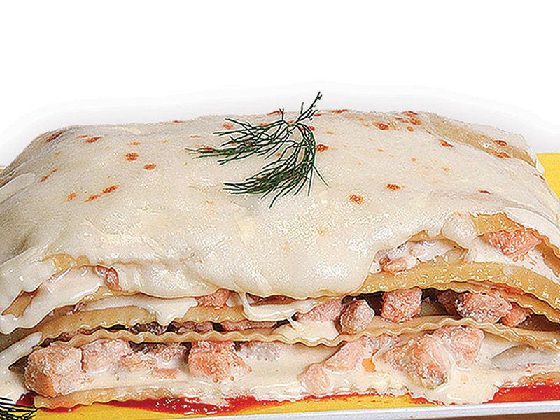 Salmon Lasagna