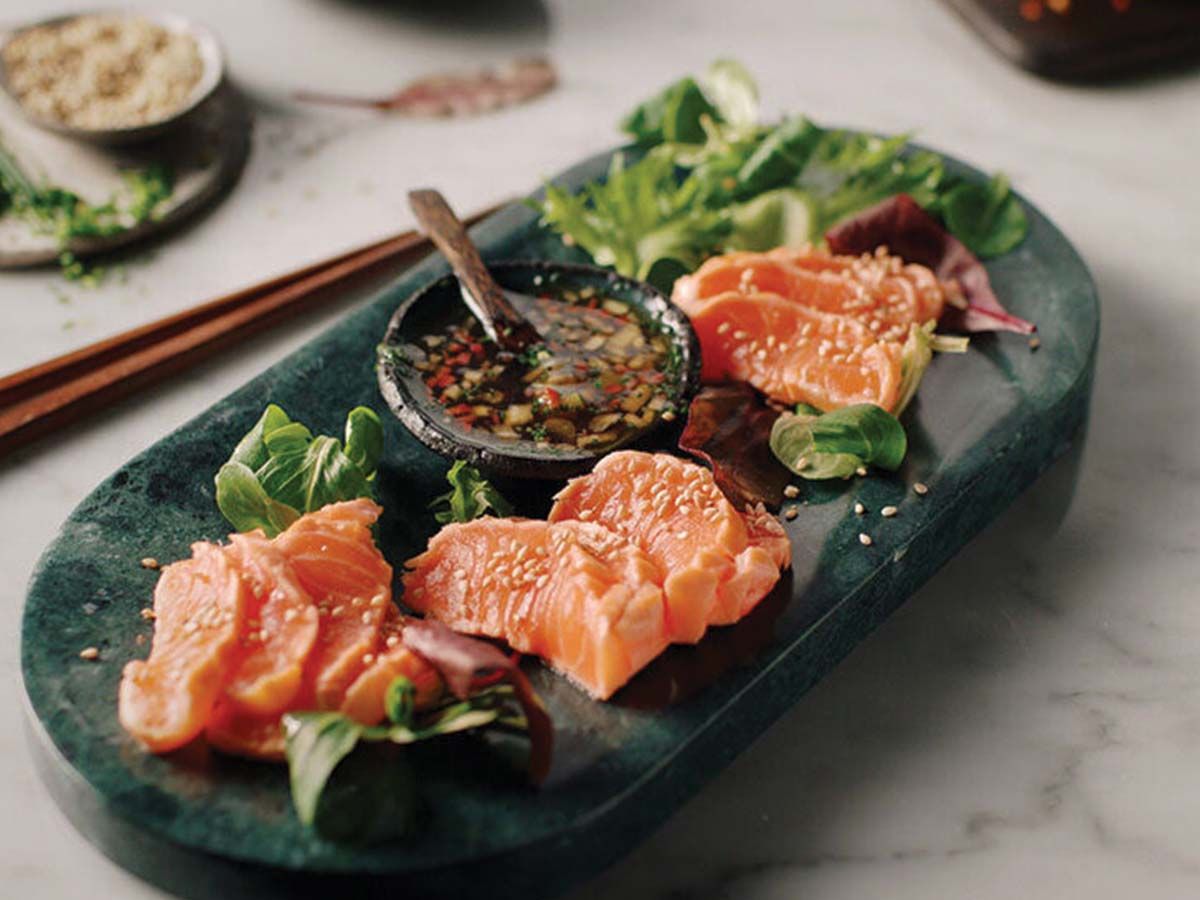 Salmon Tataki 9 Pieces