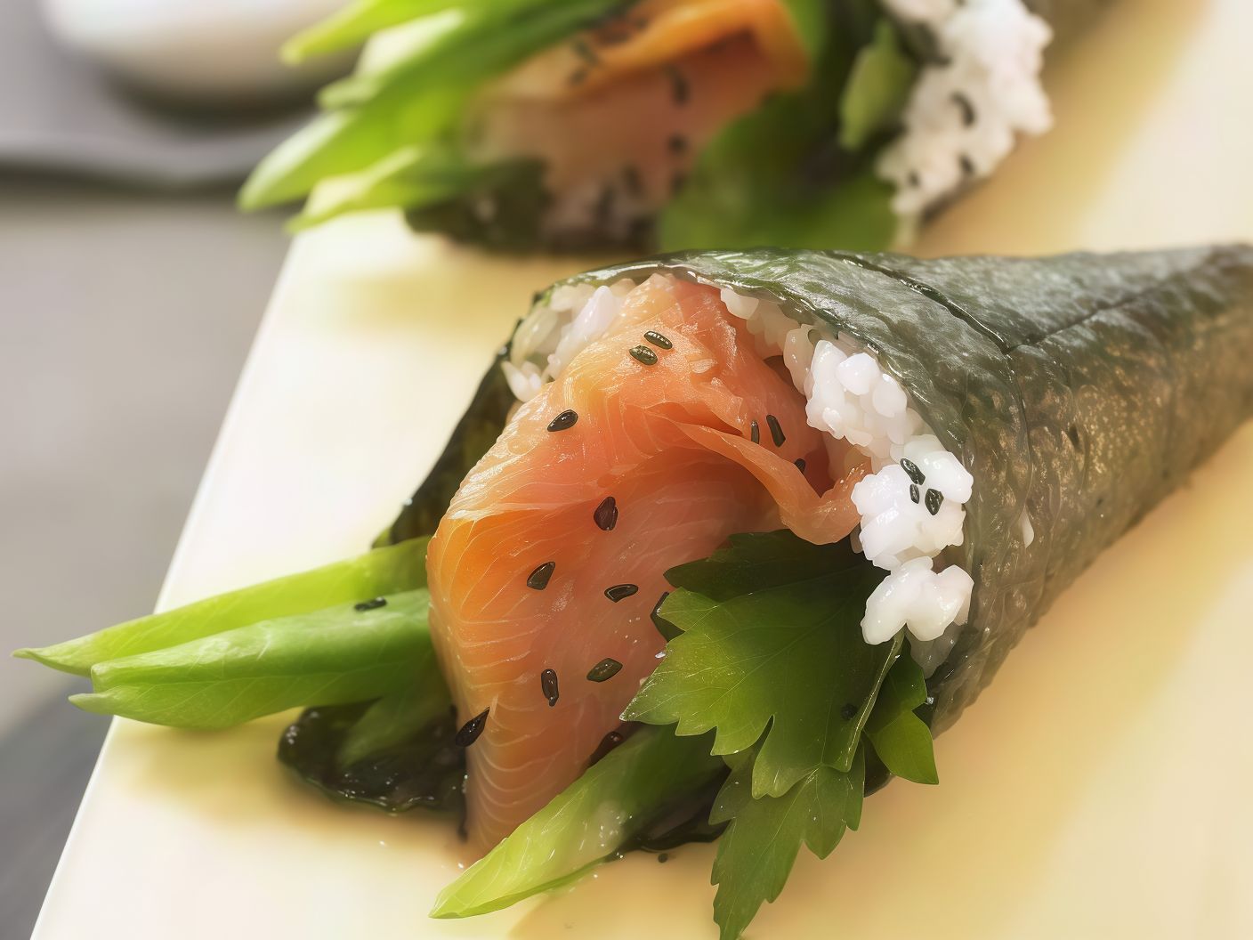Salmon Temaki