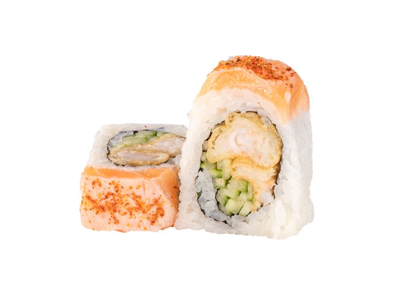 Salmon Tagarashi Special Maki