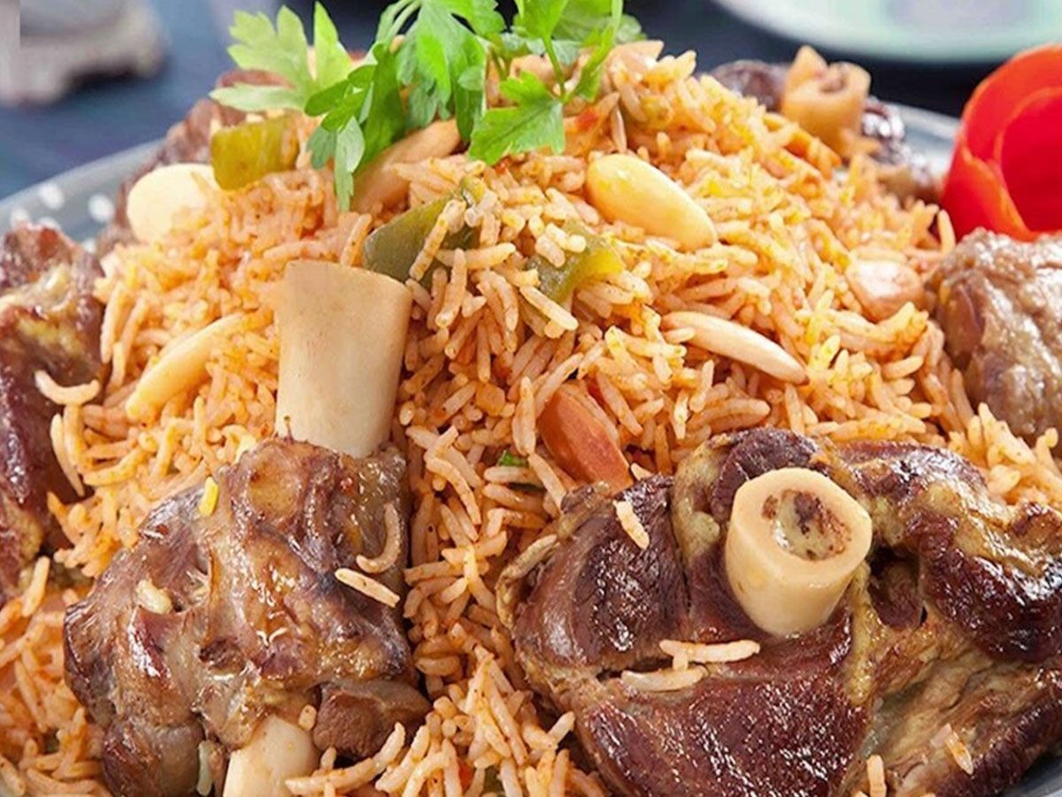 Saudi Kabsa With Meat