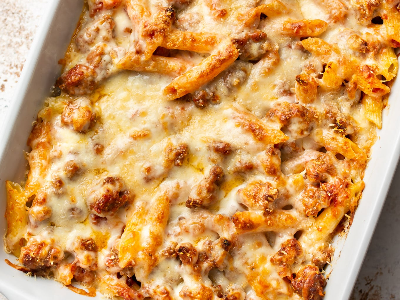 Chicken Arrabbiata Gratin Pasta