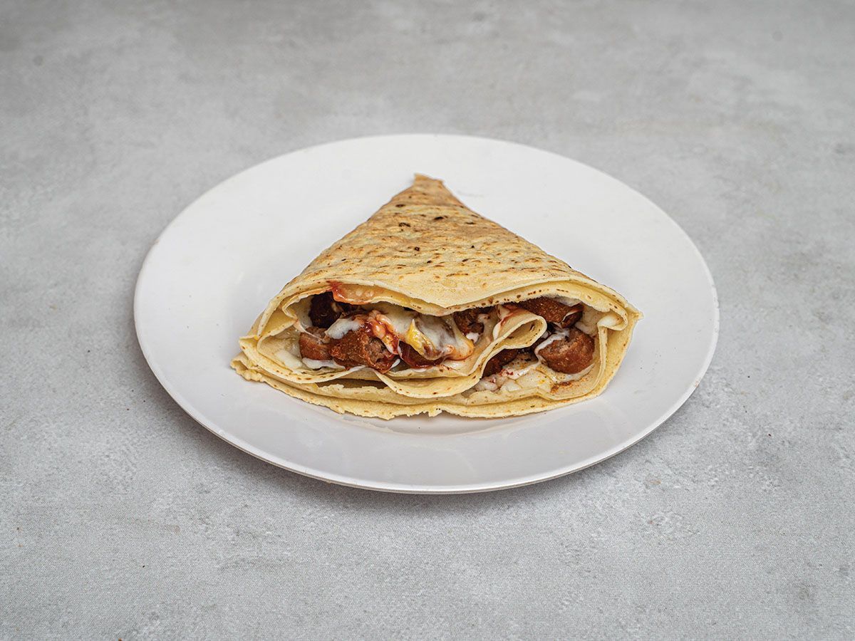 Sausage Kiri Crepe