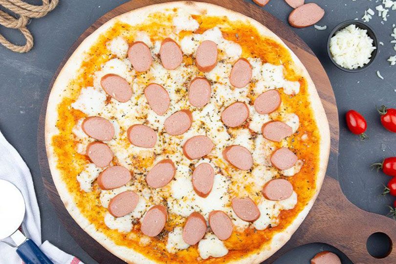 Hot Dog Pizza