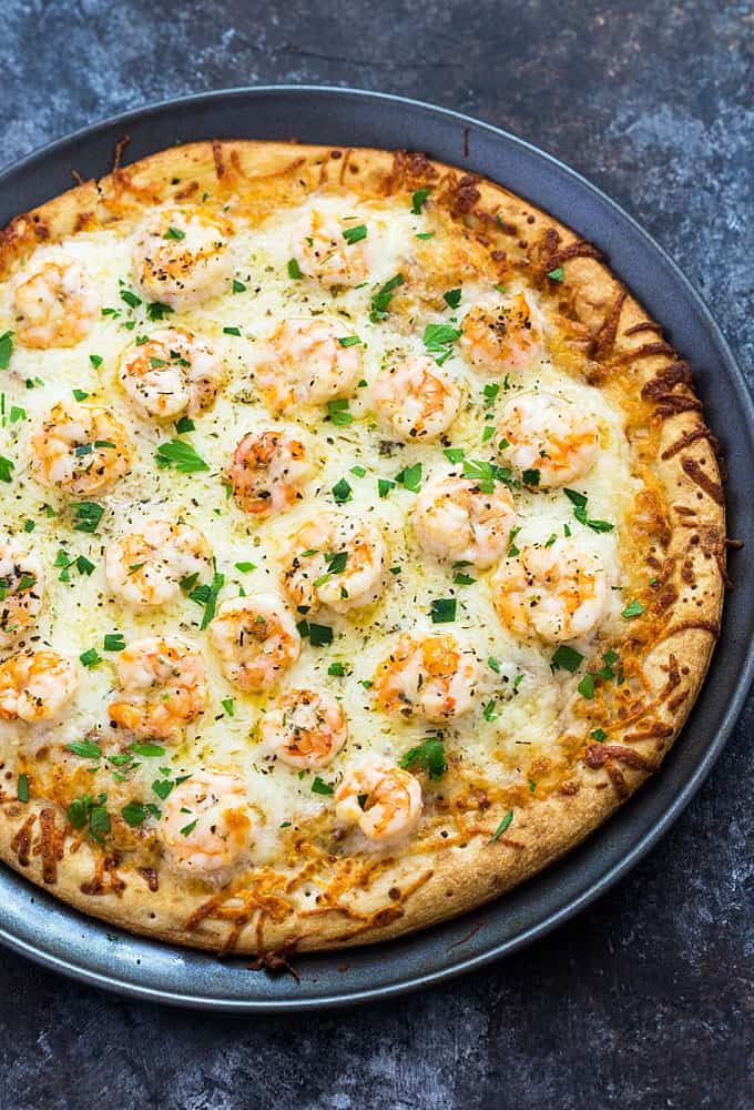 Scampi Pizza