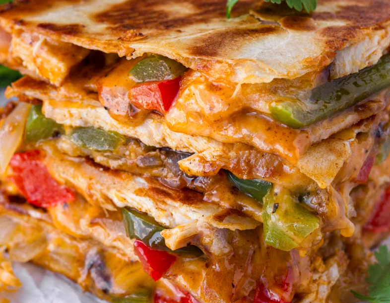 Chicken Quesadillas sandwich