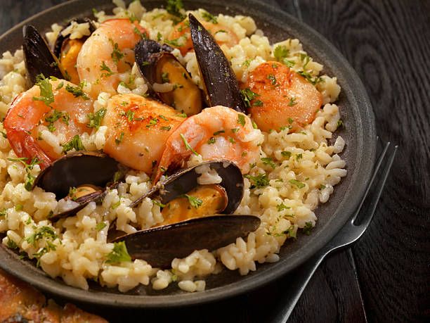 Peeld Sea Food Rice with Mayonnaise