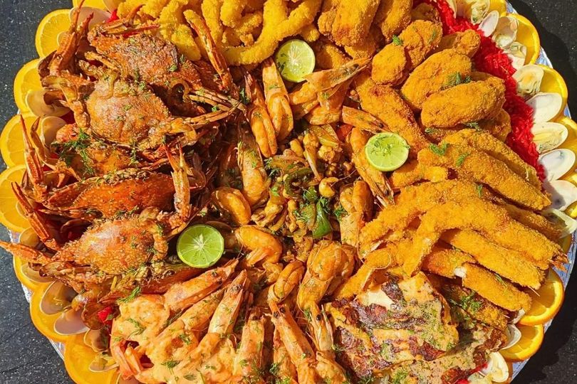 Seafood Freekeh