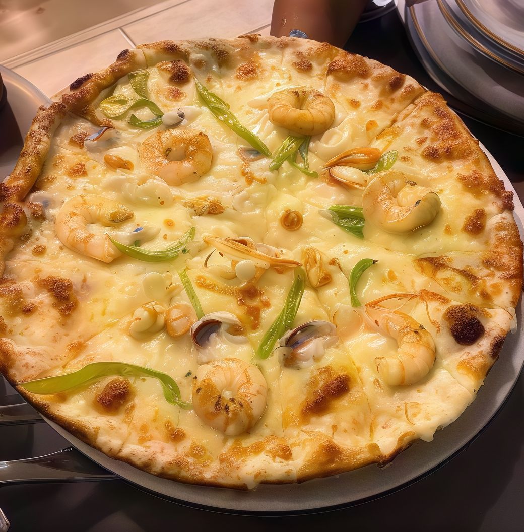 Seafood Pizza