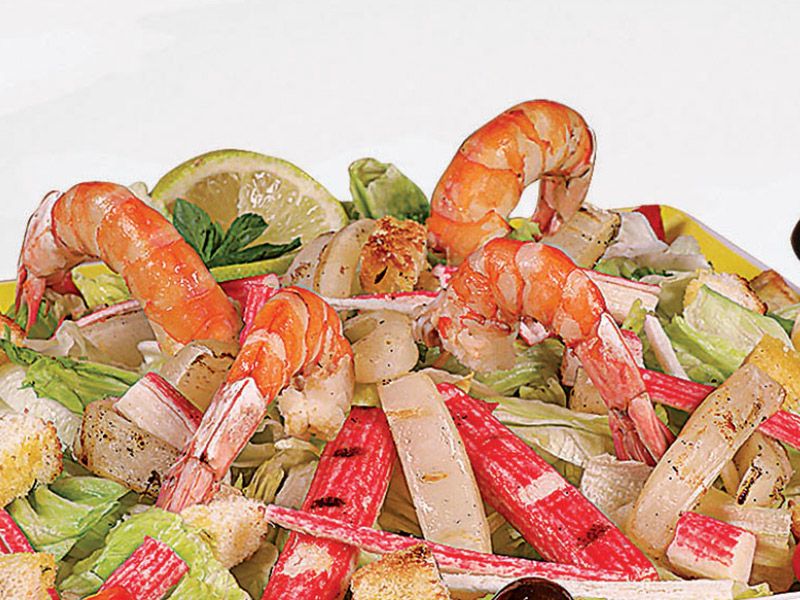 Spectra Seafood Caesar Salad