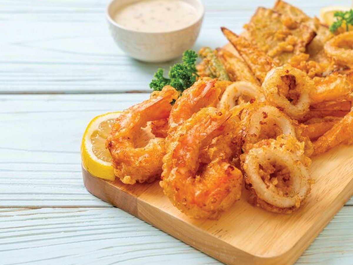 Mixed Fried Seafood
