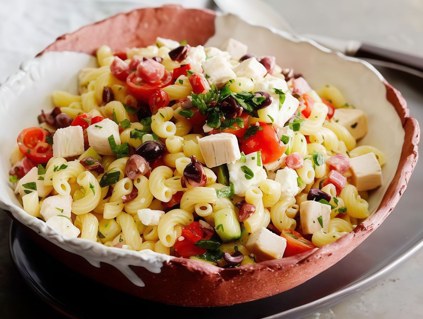 Pasta Chicken salad
