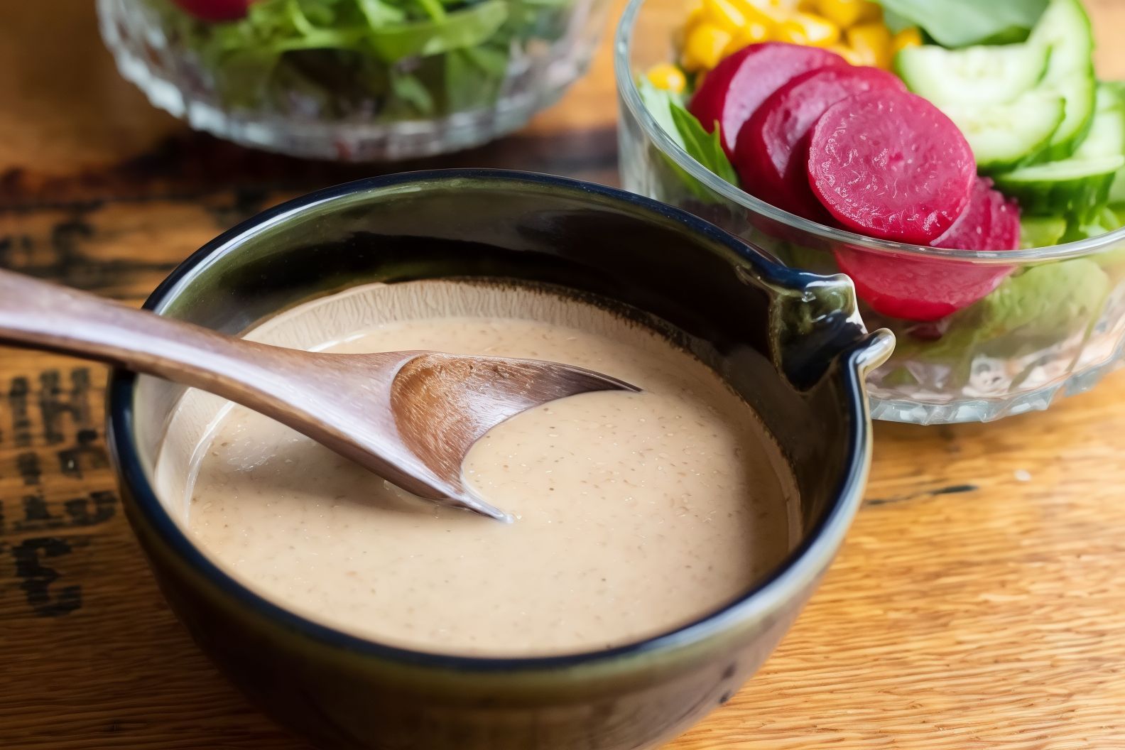 Sesame paste salad