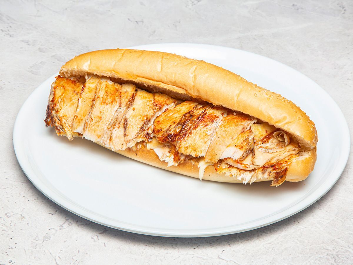 Large chicken shawarma sandwich (French bread)