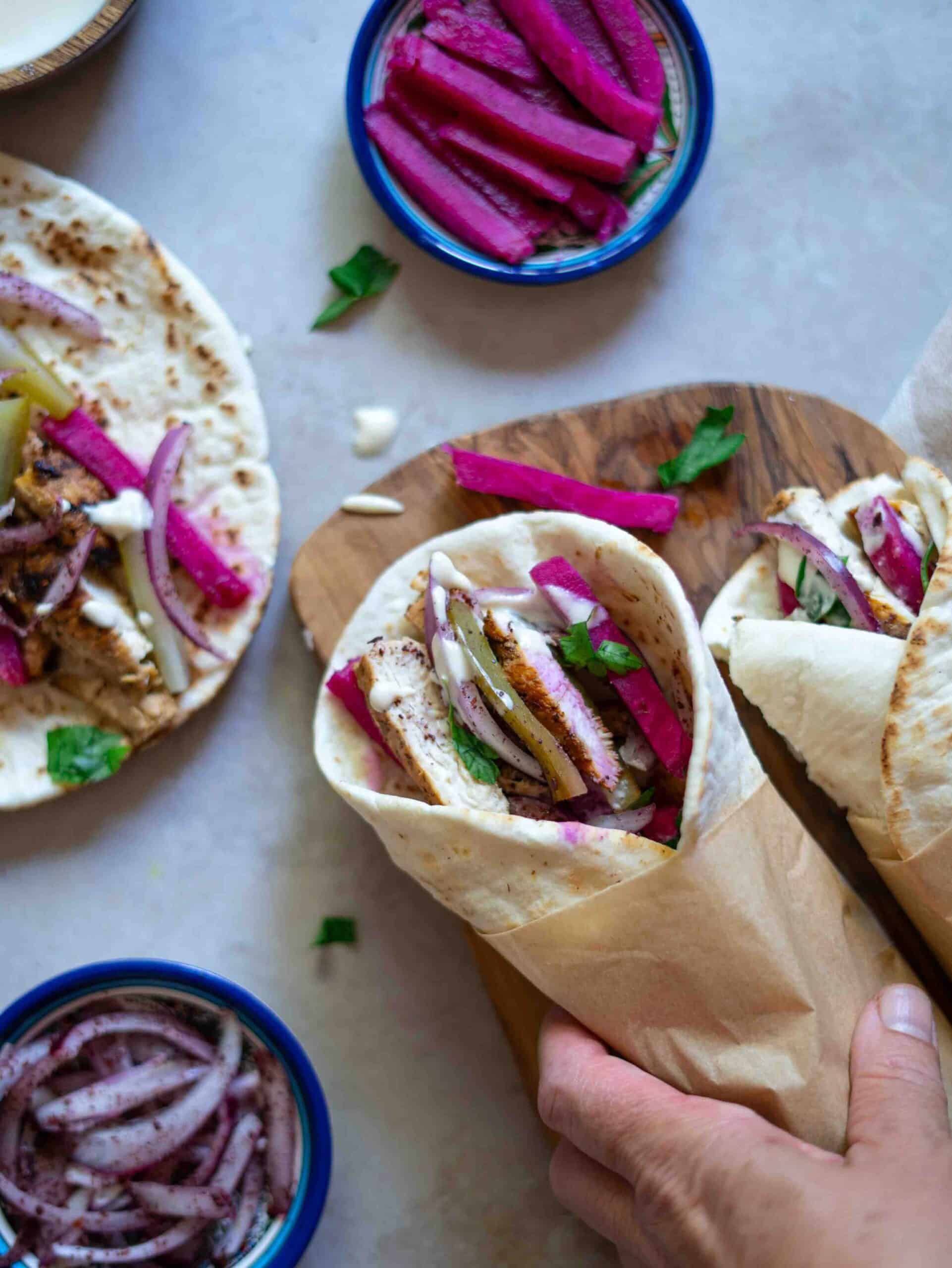 Mini Shawarma Chicken Taboon