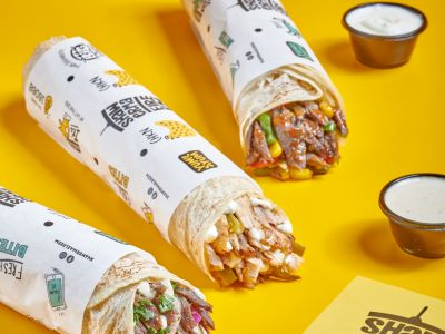 Mexican Chicken Shawarma Sandwich