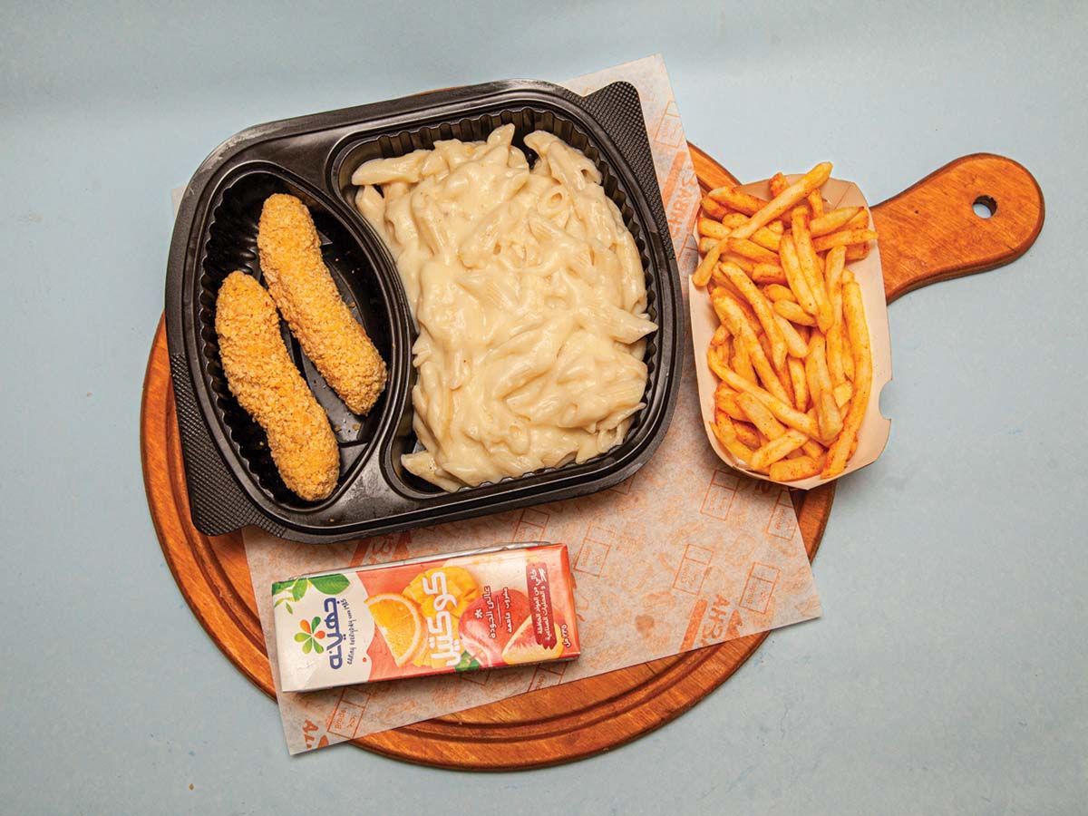 Shbaaha Penne Pasta With 2 Cordon Bleu Meal With Pepsi