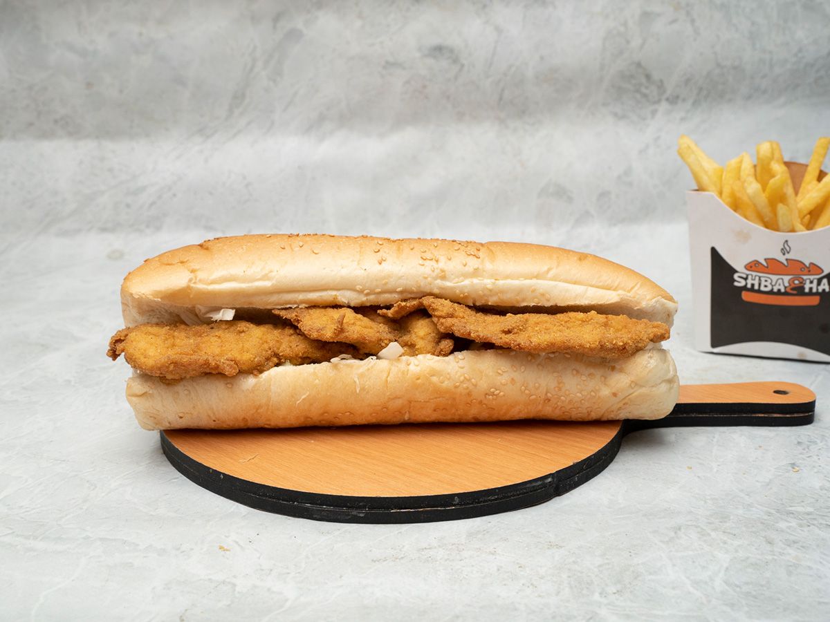 Plain Chicken Pane Sandwich
