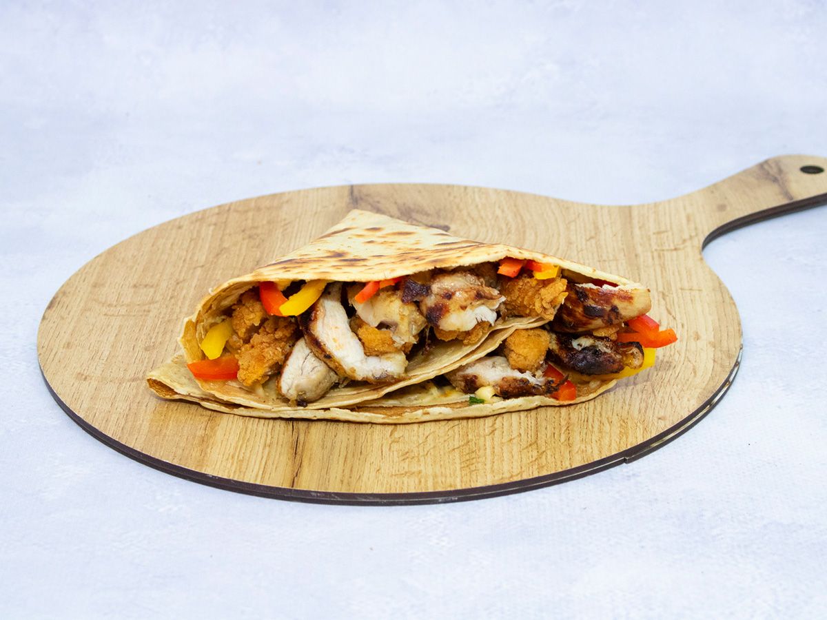 Shish And Zinger Crepe