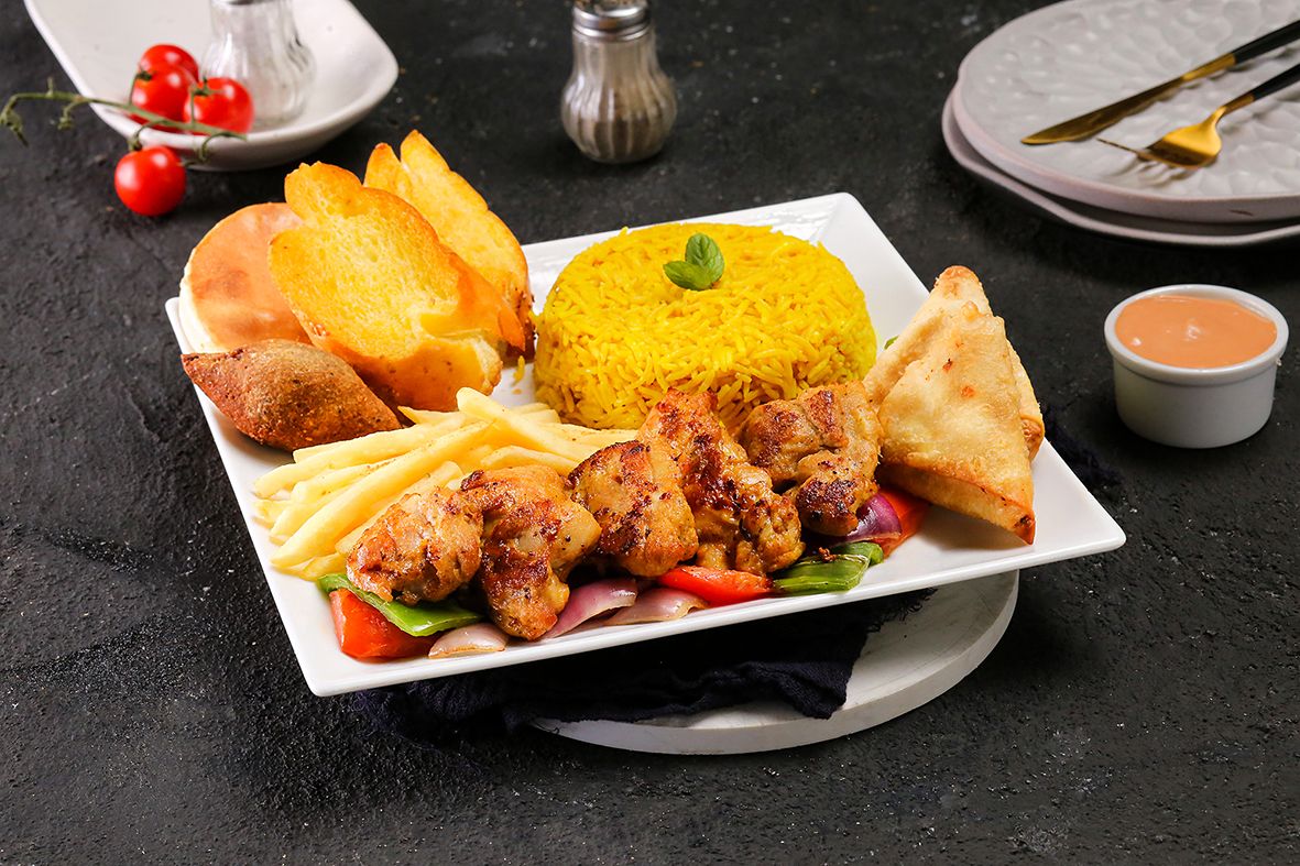 Shish Tawook Platter