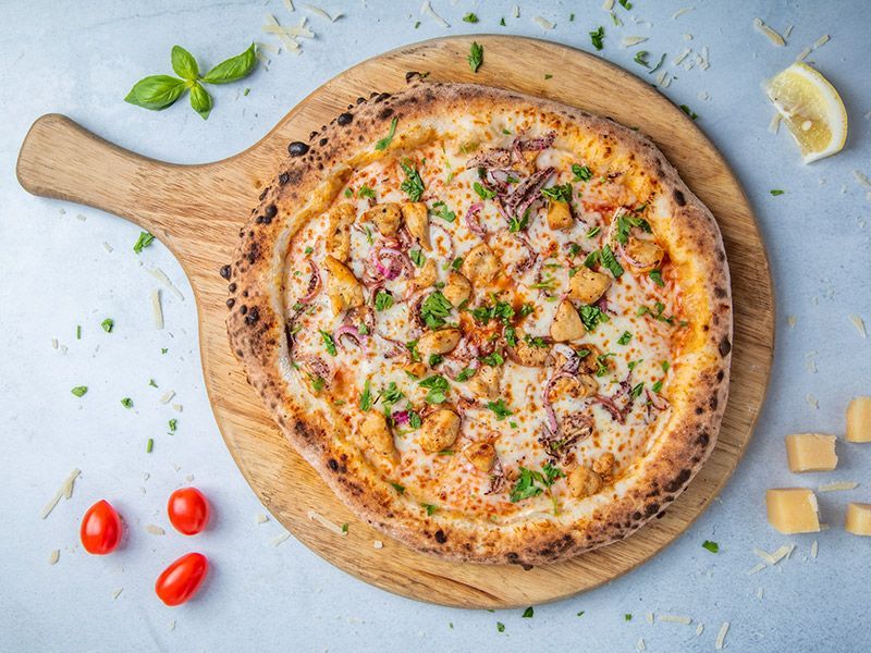 Shish Tawook Pizza