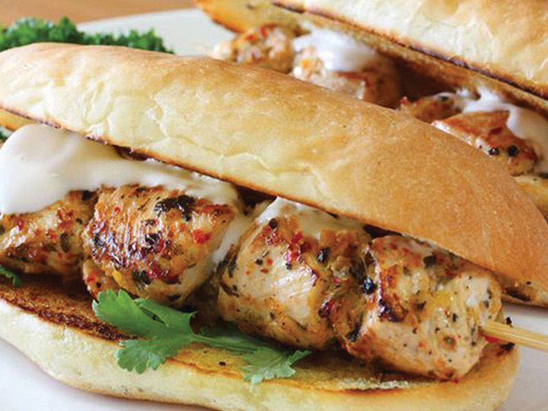 Shish Tawook Sandwich