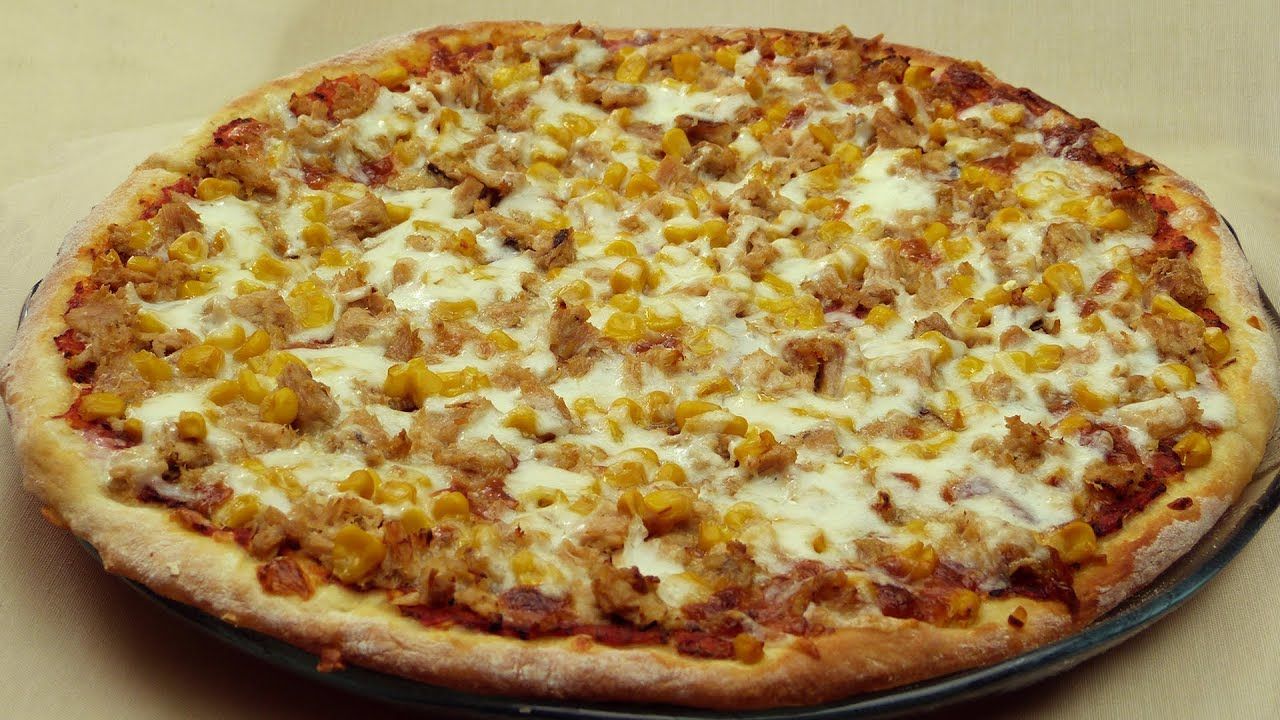 Shredded Tuna Italian Pizza