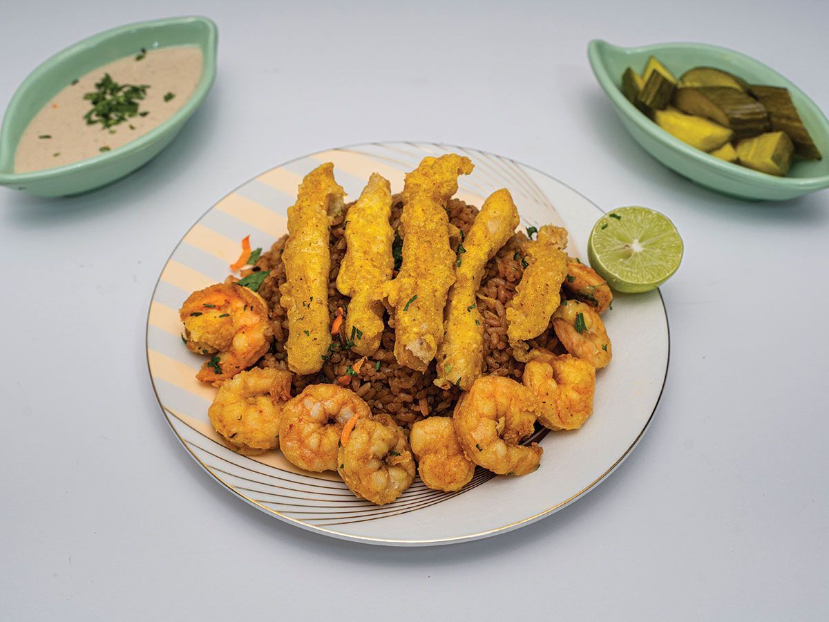 Shrimp And Fillet Rice