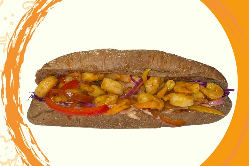 Shrimp BBQ Sandwich