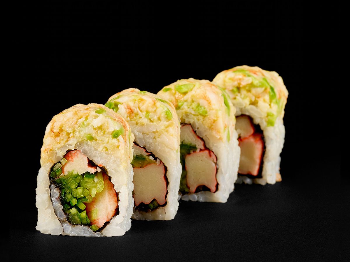 Shrimp Crab Paste Roll 4 pcs