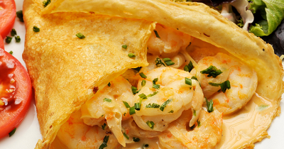 Shrimp Crepe
