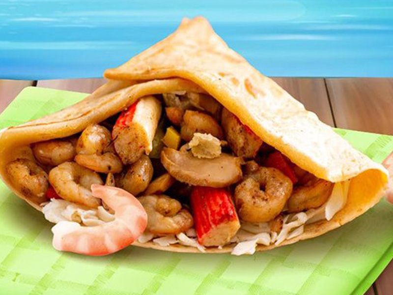 Shrimp Crepe