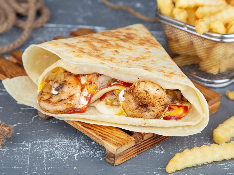 Shrimp Crepe