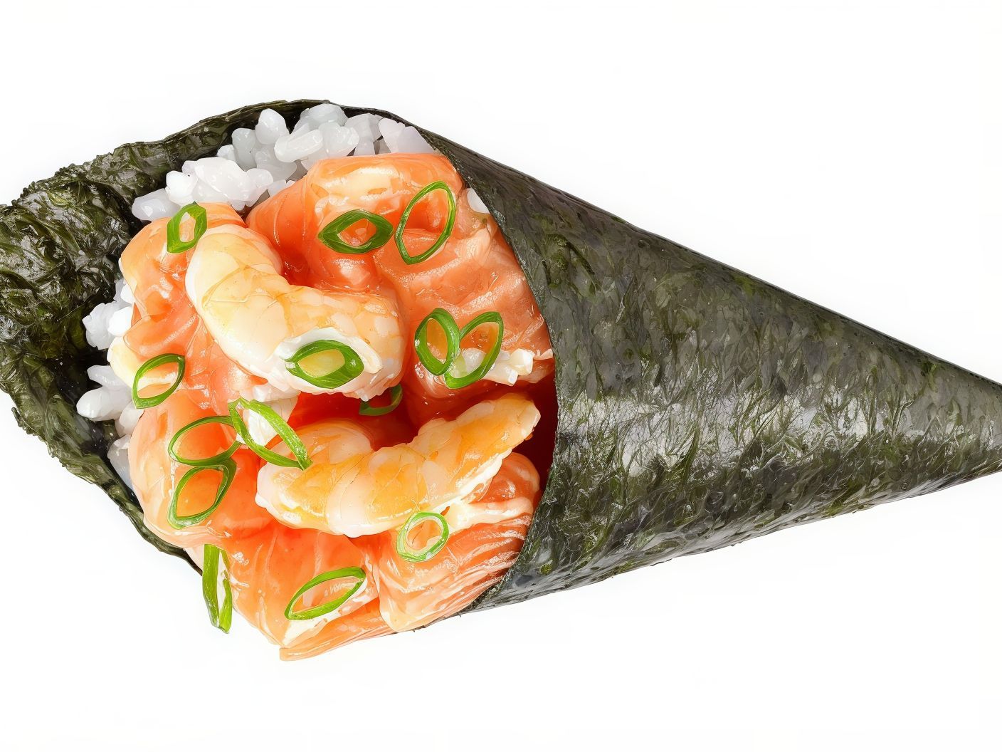 Shrimp Ebi Hand Roll