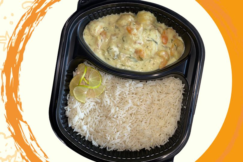 Shrimp Meal with Lemon Sauce