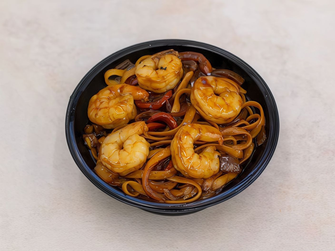 Shrimp noodles